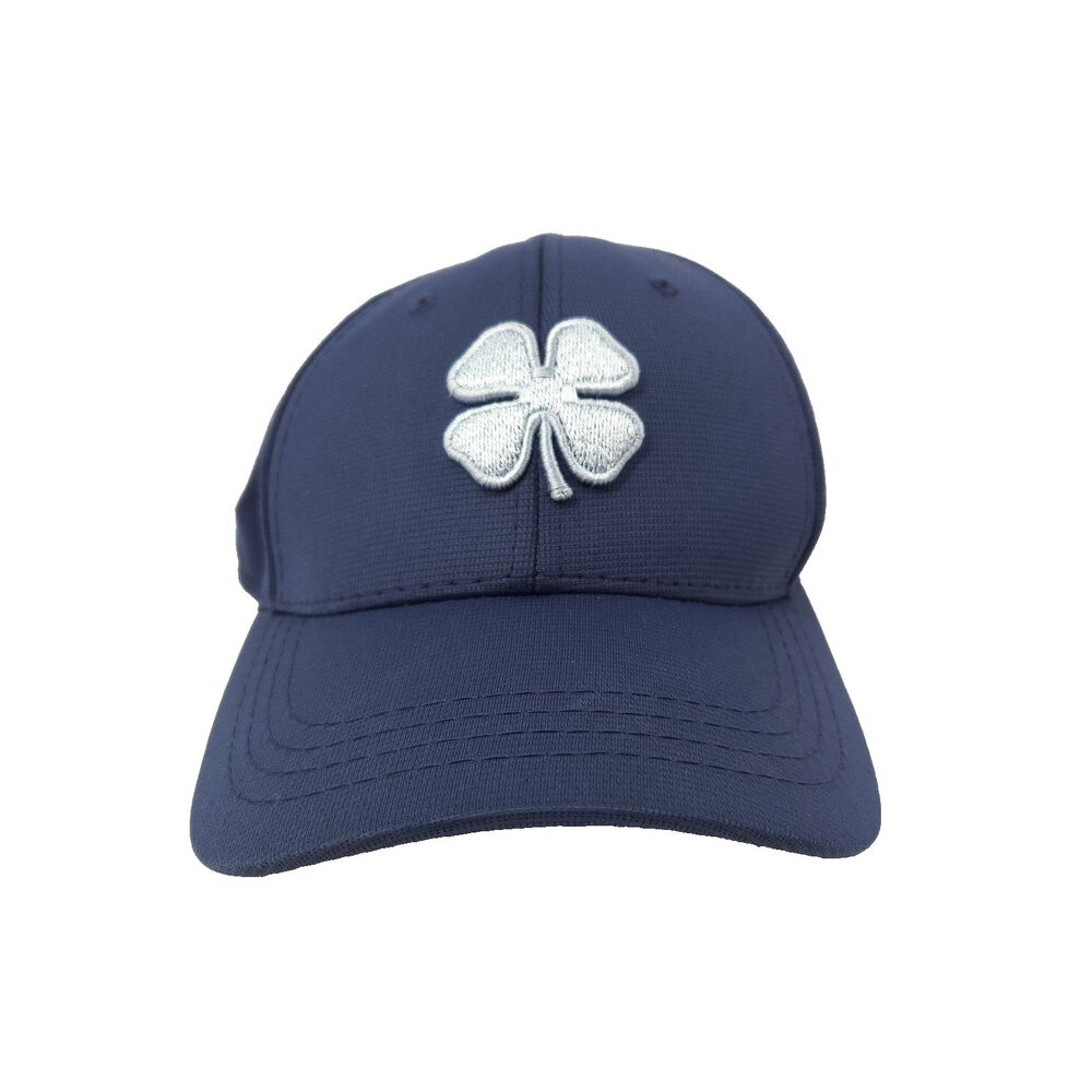 Black Clover Hat Baseball Cap Mens L/XL Blue Live Lucky